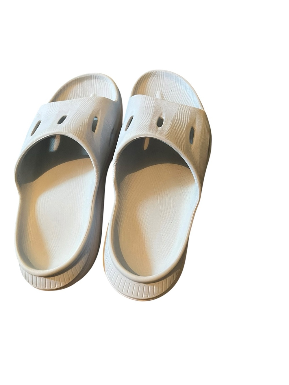 Women Size 8 Hoka Ora Recovery slides , light blue